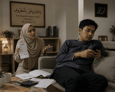 Suami Tidak Menafkahi Menurut Islam: Hukum, Dalil Al-Qur'an, Hadits, dan Solusi Sesuai Syariat