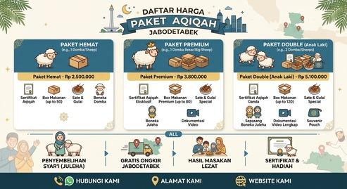 Harga Paket Aqiqah Lengkap: Apa Saja yang Biasanya Didapat?